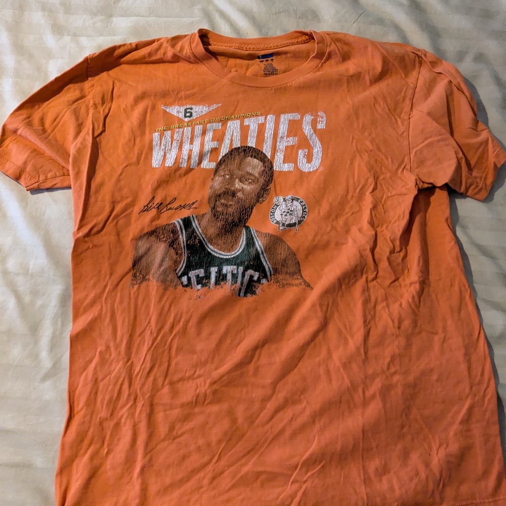NBA Orange Wheaties Graphic Tee